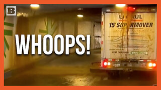 "Crap!" U-Haul Truck Breaks Pipe in Miami Garage, Leaking Sewage