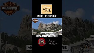 Mount Rushmore, South Dakota #harleydavidson #mountains #ride