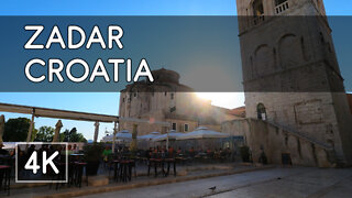 Walking Tour: Zadar, Croatia - 4K UHD