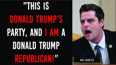 "This is Donald Trump’s party, and I am a Donald Trump Republican!”