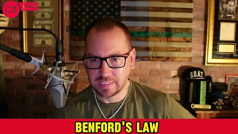 Phil Godlewski - Benford's Law - May 27th, 3AM Eastern