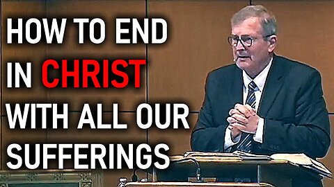 How to End in Christ with All Our Sufferings - Dr. Joel Beeke Sermon Hebrews 12:1-13 #Jesus #God