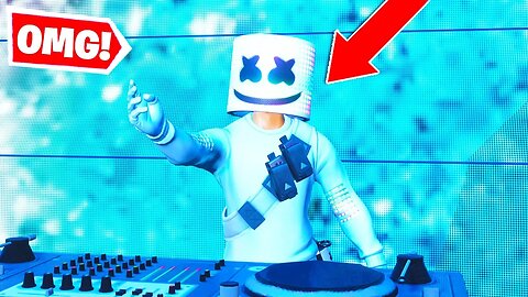 Marshmello skin face reveal | Fortnite Battle Royale