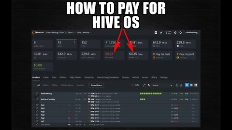 How To Pay For HIVEOS