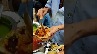 famous bihari chaat kanpur #viral #india #shorts #foodblogger #foodie