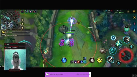 WILD RIFT AO VIVO | MAIN SUP E TOP | #leagueoflegendswildrift #wildrift #lolmobile