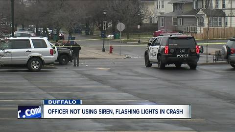 Buffalo officer did not have emergency lights, sirens on during fatal pedestrian crash, police say