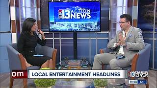 Local entertainment headlines with Johnny Kats!