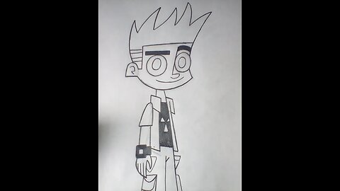 How to Draw Johnny Test from the Johnny Test Series