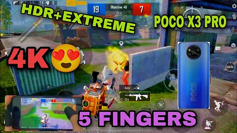 poco x3 pro pubg test⚡🥵HDR+Extreme🥶4K FULL MAX Graphics SENSITIVITY CONTROL CODE|BGMI/PUBG MOBILE