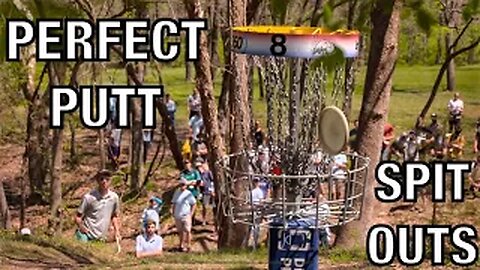 THROUGH THE CHAINS?!?!? - PERFECT PUTT SPIT OUTS - DISC GOLF COMPILATION
