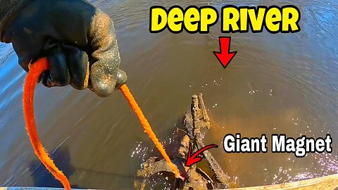 I Found Absolutely CRAZY Things Buried Deep in River Mud!!! (Magnet Fishing)
