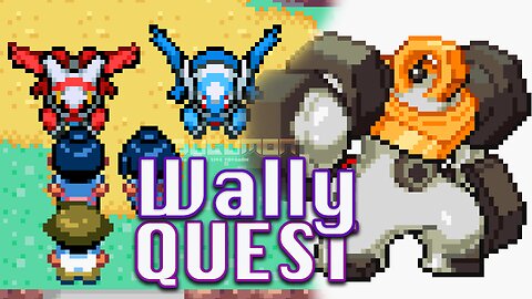 Pokemon Wally Quest - GBA Hack ROM play as Wally with Mega Evo, Z-Moves, new story and more 2022