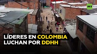 Líderes sociales prosiguen su lucha por los DDHH en Colombia