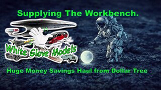 Hobby Supplies for the Workbench, Huge Dollar Store Haul for September 2021 at Dollar Tree