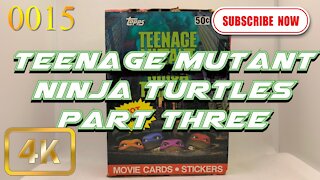 the[CARD]curator [0015] 'Teenage Mutant Ninja Turtles' (1990) Trading Cards [3 of 6]