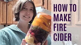 How to Make Fire Cider | Fire Cider Recipe