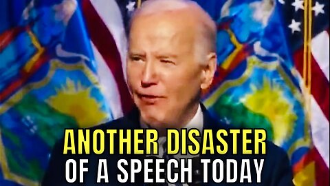 Biden was a MESS at Today’s Speech (was Obama in his ear piece?)