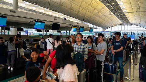 Protests Disrupt Hong Kong Airport Operations For Second Straight Day