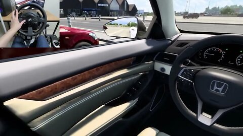 2021 Honda Accord - Euro Truck Simulator 2 [Steering wheel gameplay]-2