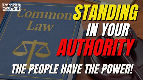 Standing In Your Authority: The People Have The Power | Deb Boehm and Daniel Wood