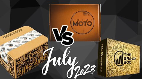 UNBOXING Dirtbike Membership Boxes - July Edition