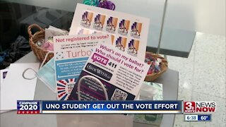 UNO students host get out the vote effort