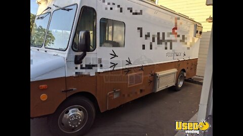 22' GMC P30 Food Truck | Mobile Kitchen with 2 Hoods and Profire Systems for Sale in California