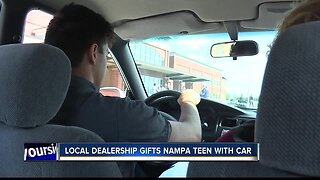Nampa teen gifted car