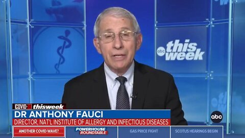 Dr. Fauci on possibility of retirement.