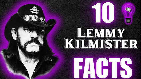 10 Lemmy Kilmister FACTS Beyond Motorhead & The Legacy Of The Ace Of Spades! ♠️🥃🎸