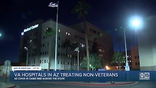 Phoenix VA hospital treating non-veterans for COVID-19