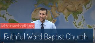 06.25.2023 (PM) Luke 3: John the Baptist | Pastor Steven Anderson, Faithful Word Baptist Church