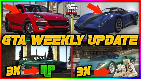NEW GTA 5 ONLINE HALLOWEEN UPDATE OUT NOW! (2X RP & $) BRAND NEW CAR & MORE!)