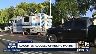Daughter accused of killing mother in Scottsdale