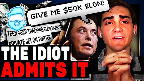 Entitled Brat Tracking Elon Musk Jet Makes A HUGE Mistake As Twitter Cracks Down!