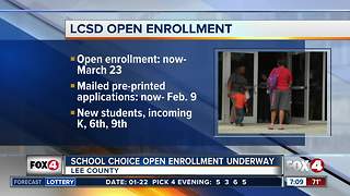 Lee County School District open enrollment underway