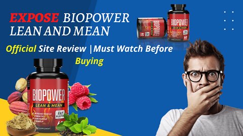 Biopower lean and mean Review