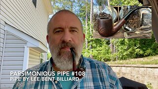 Parsimonious Pipe #108—Pipe by Lee Bent Billiard