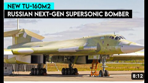 WHITE SWAN - Russia Unveils New Tu-160M2 Long-Range Super Bomber - MilTec