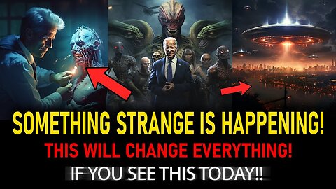 SOMETHING STRANGE IS HAPPENING WORLDWIDE!' ALL THAT WAS HIDDEN IN THE DARK