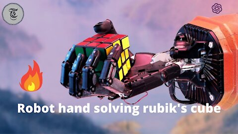 Solving Rubik's Cube by Robot hand- OpenAI