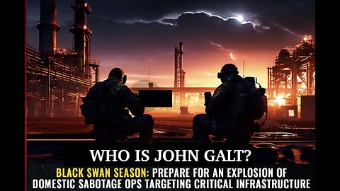 Mike Adams-HRR W/ BLACK SWAN SEASON: Prepare for an explosion of domestic sabotage ops...TY JGANON