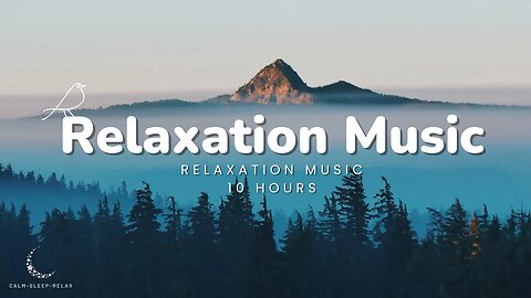 😴 Fall Asleep Fast 😴 - Relaxation Music - 10 Hours Background Meditation Music