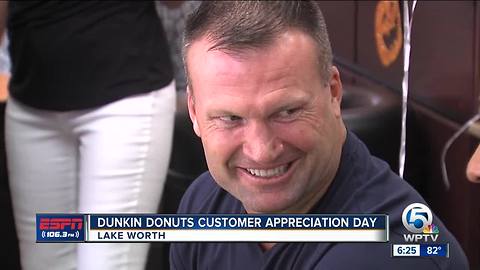 Dunkin Donuts Customer Appreciation Day