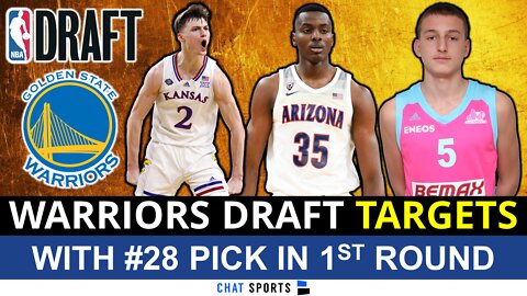 Golden State Warriors Draft Targets With #28 Pick In Round 1