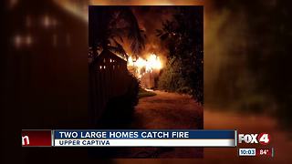Two Homes Catch Fire in Upper Captiva