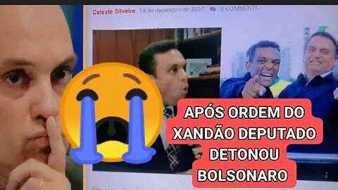 Alexandre Moraes após ordem na casa deputado Bolsonarista oToni de Paula Deronou jair Bolsonaro