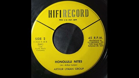 Arthur Lyman Group - Honolulu Nites