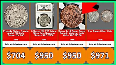 Top 40 Most expensive Indian coins you can buy in the market Coins Worth money!!!